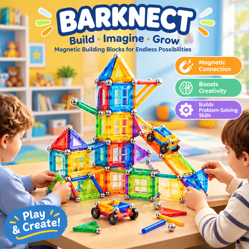 🎁BARKNECT™ Magnetic Building Blocks STEM Construction Set
