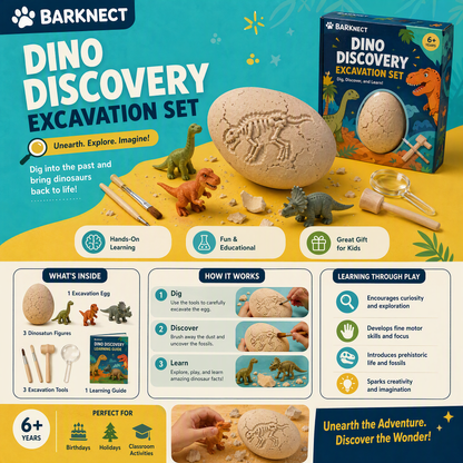 🏀BARKNECT™ Dino Discovery Excavation Adventure Set